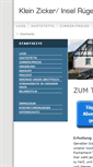 Mobile Screenshot of kleinzicker.de
